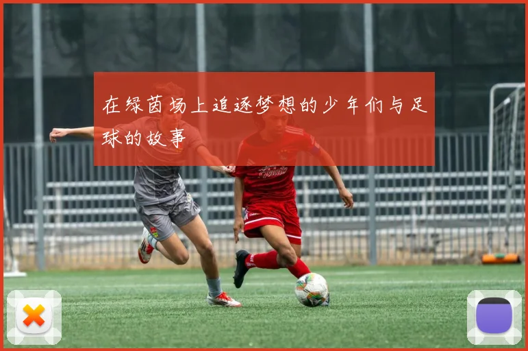 在绿茵场上追逐梦想的少年们与足球的故事